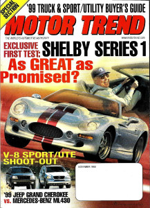 MOTOR TREND 1998 NOV - SHELBY SERIES, VORTECH 'STANG